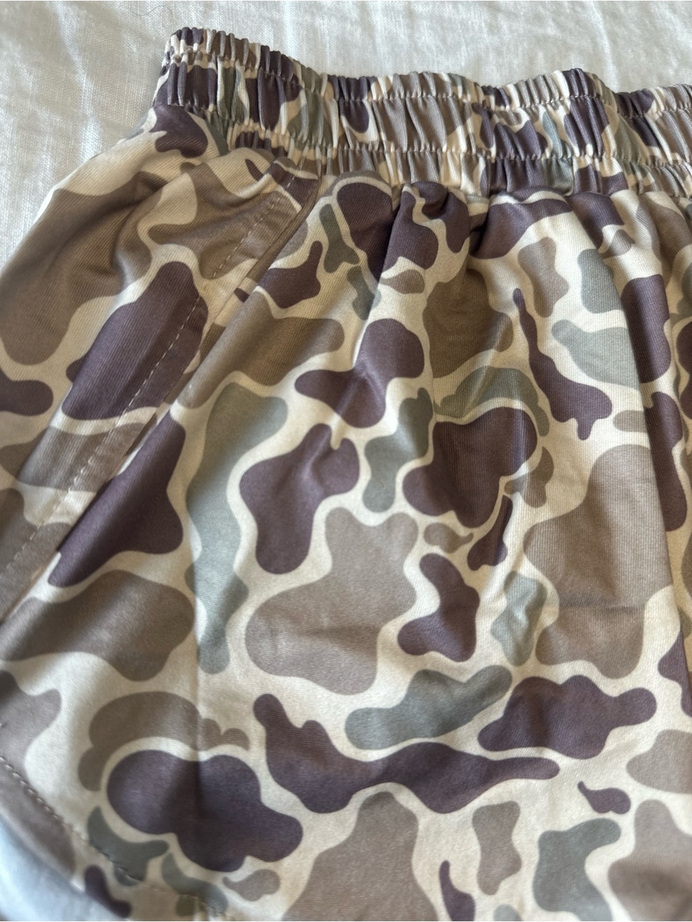 Toddler/Big Girls Elastic Waist Camo Shorts - Picture 2 of 2